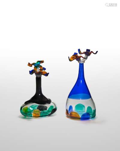 【¤】LUCIANO GASPARI (1913-2007) Two Bottles with Stopperscirc...