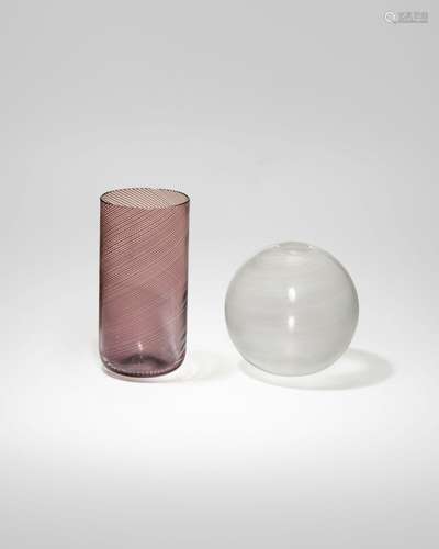 【¤】TAPIO WIRKKALA (1915-1985) Mezza Filigrana Vase1983for Ve...