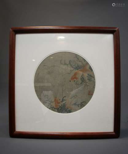 A Chinese painting from the 16th-17th centuries