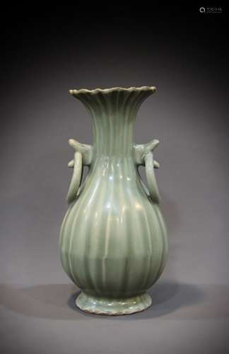 A Chinese porcelain vase from the 11th-12th centuries