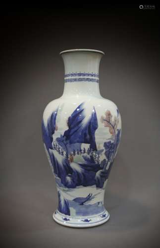 A Chinese 18th century porcelain artwork