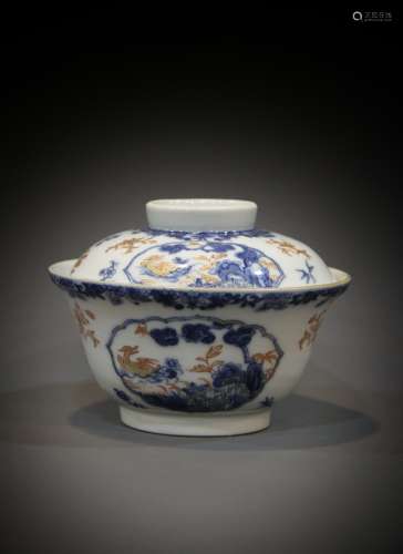 A Chinese tea bowl from the 19th to the 20th century