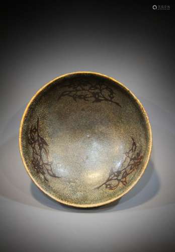 A Chinese bowl from the 12th-13th centuries