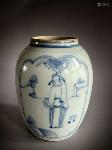 A Chinese porcelain jar