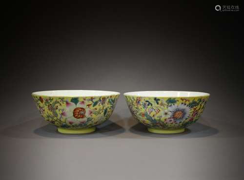 2 Chinese bowls from the 19th-20th century