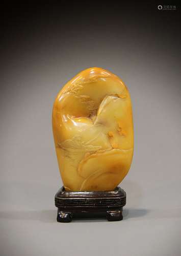 A Chinese jade artwork from the 18th to 19th centuries