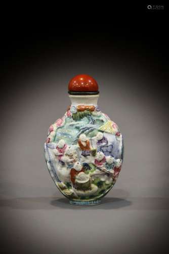 A Chinese porcelain of the 18th century