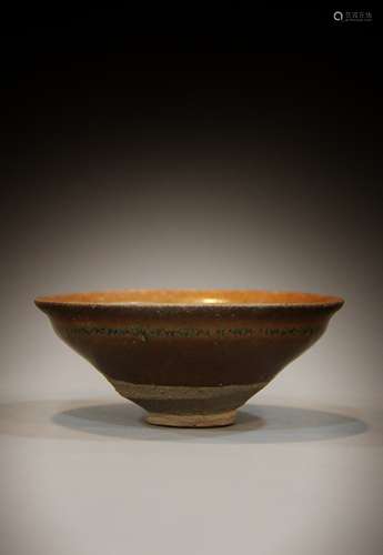 A Chinese bowl from the 12th-13th centuries