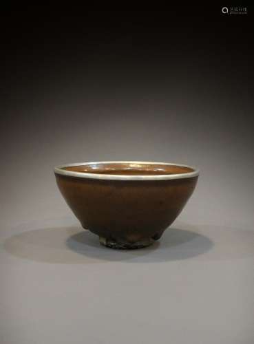 A Chinese porcelain bowl from the 12th-13th centuries