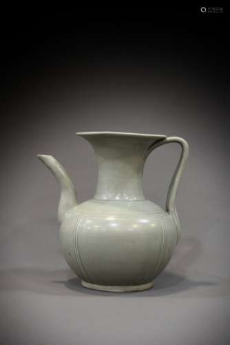 A Chinese 10th-13th century porcelain teapot