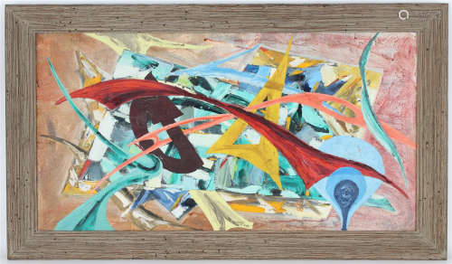 Signed, 1959 Abstract Painting