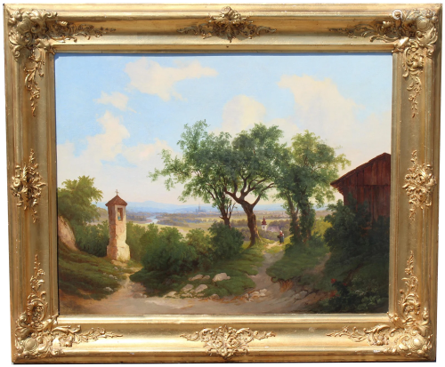 19th Century Austrian School, View of Vienna