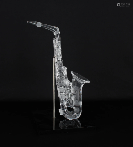 Royales de Champagne Crystal Saxophone