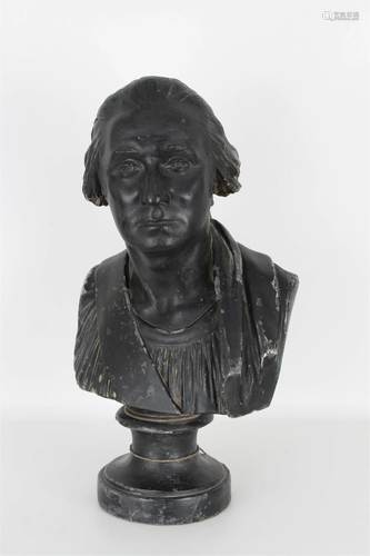 Antique Plaster Bust of George Washington