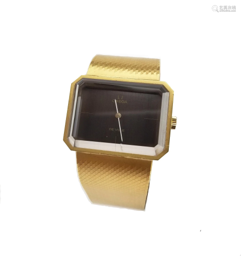 1970s Omega de Ville 18K Womans Watch Ref-8272