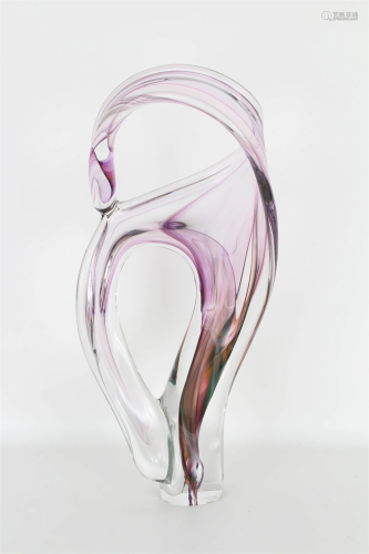 Italian Modern Art Glass Sculpture