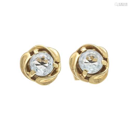 Aquamarine ear studs GG 585/00