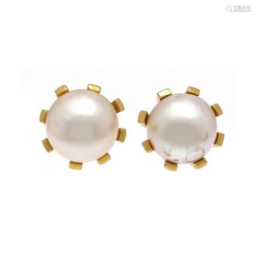 Pearl ear studs GG 750/000 wit