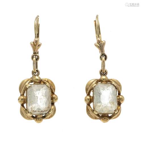 Aquamarine earrings GG 585/000