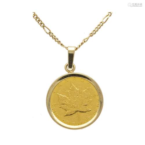 Coin pendant GG 333/000 with a