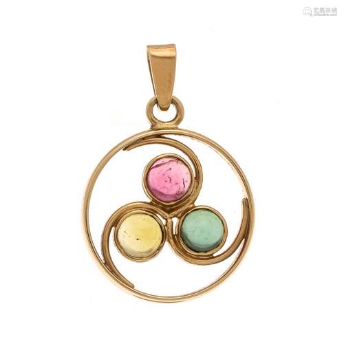 Tourmaline pendant GG 585/000