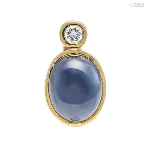 Sapphire diamond pendant GG 58