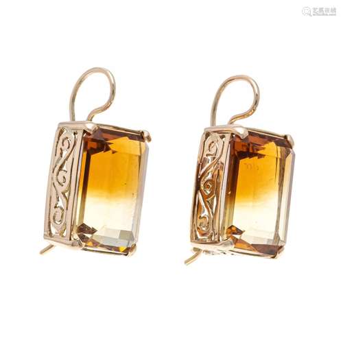 Citrine earrings GG 333/000 un