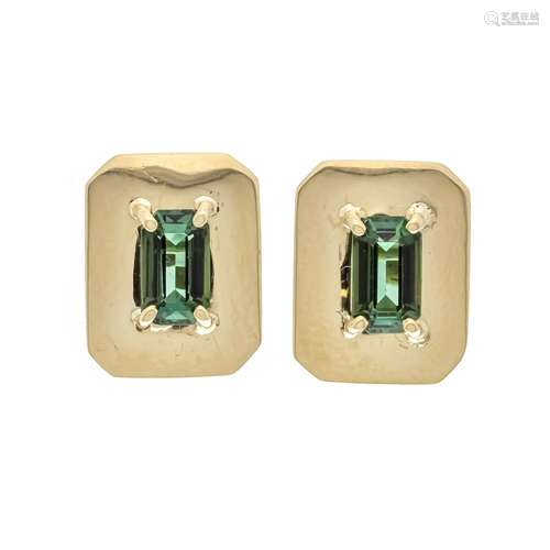 Tourmaline ear studs GG 585/00