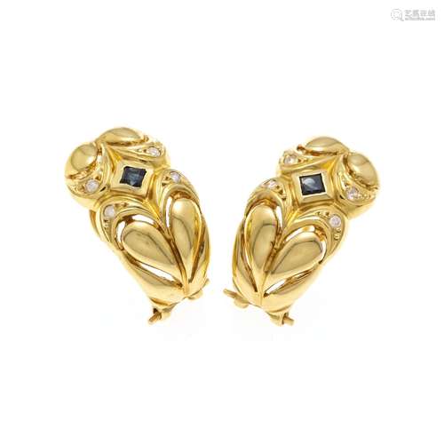 Clip earrings GG 750/000 with