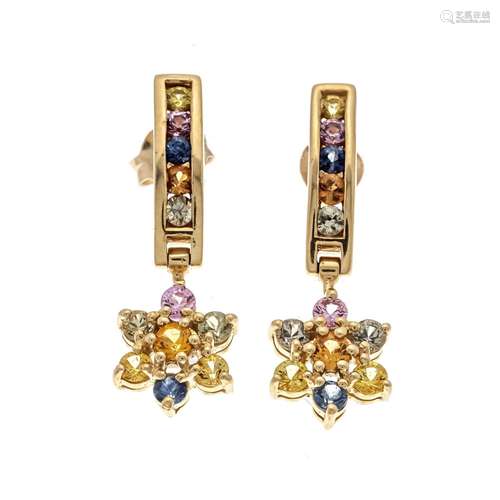 Multicolor ear studs GG 585/00