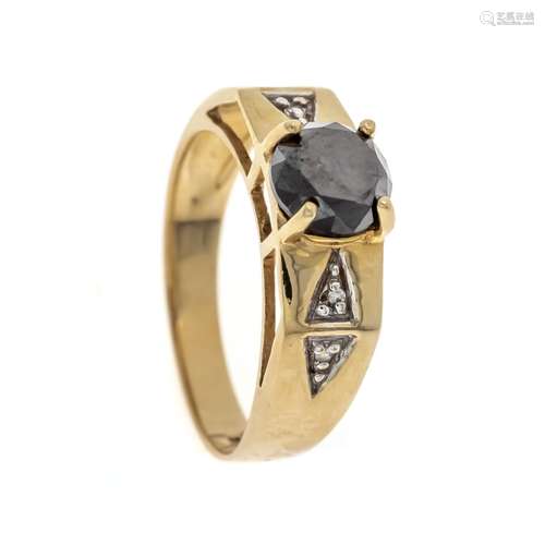 Black diamond ring GG/WG 375/0