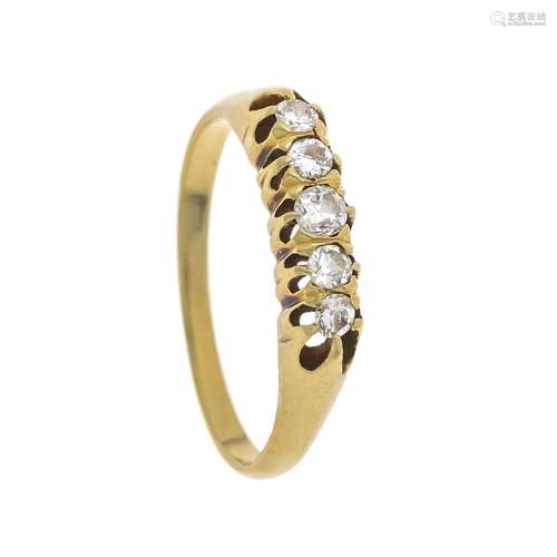 Riviere old-cut diamond ring G