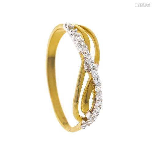 Filigree wave ring GG/WG 585/0