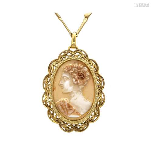 Shellgem pendant GG 585/000 8,