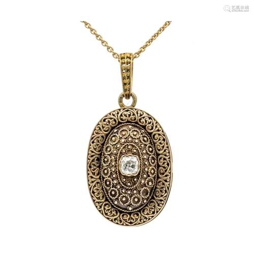 Medallion pendant GG 750/000 u