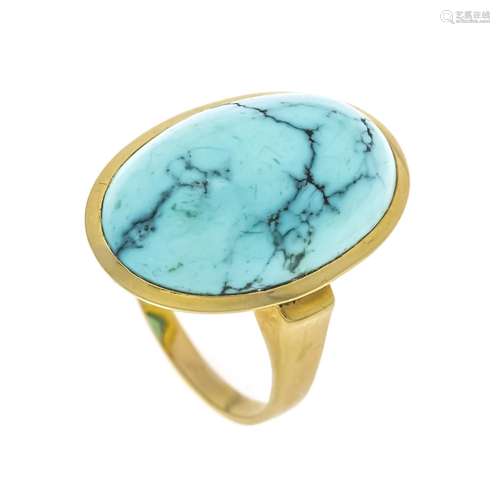 Matrix turquoise ring GG 585/0