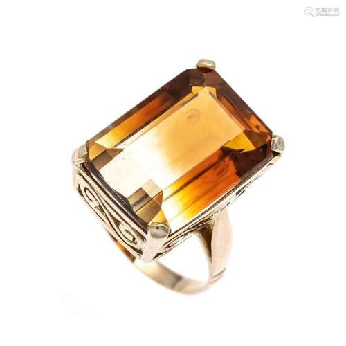 Citrine ring GG 333/000 unstam