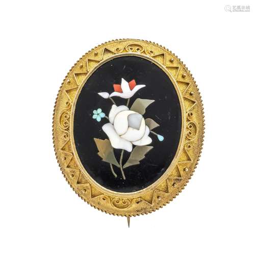 Pietra Dura brooch GG 333/000