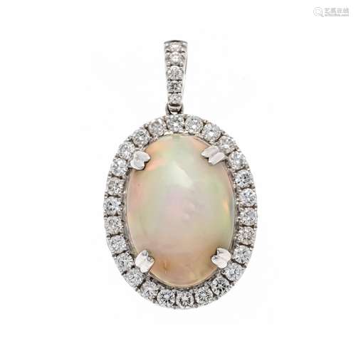 Opal-brilliant pendant WG 750/