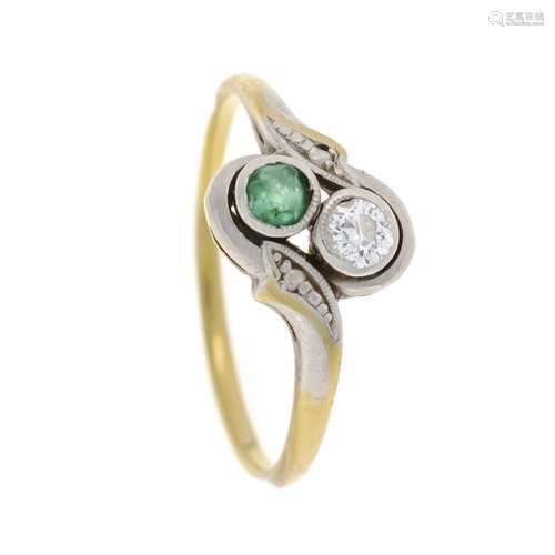 Art nouveau ring GG/WG 585/000