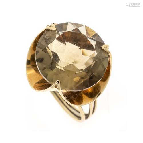 Smoky quartz ring GG 585/000 w