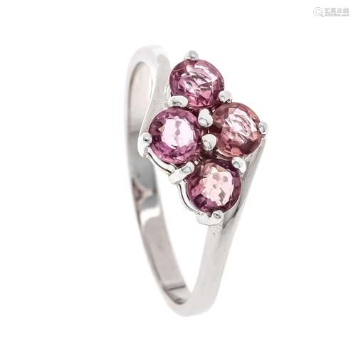 Pink sapphire ring WG 750/000