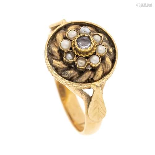 Orient pearl gemstone ring GG