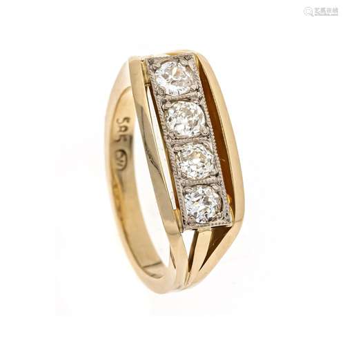 Riviere old-cut diamond ring G