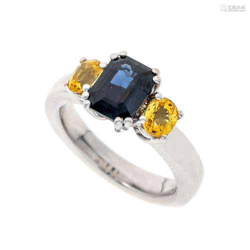 Fa. Schupp sapphire ring WG 75