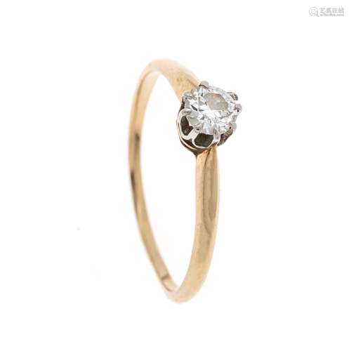 Old-cut diamond ring GG/WG 585