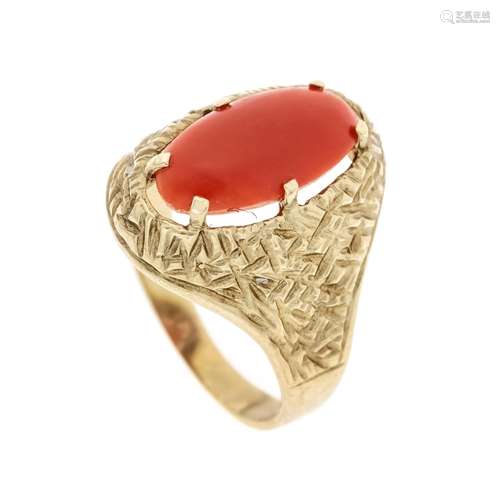 Coral ring GG 333/000 with an