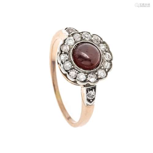 Ruby old-cut diamond ring RG/W