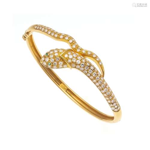 Snake hinged bangle GG 875/000