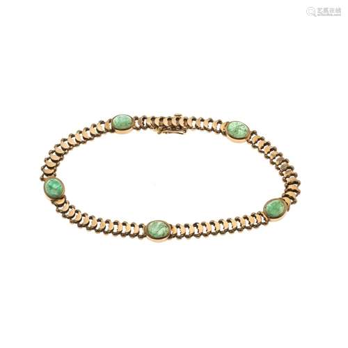 Emerald bracelet GG 585/000 wi